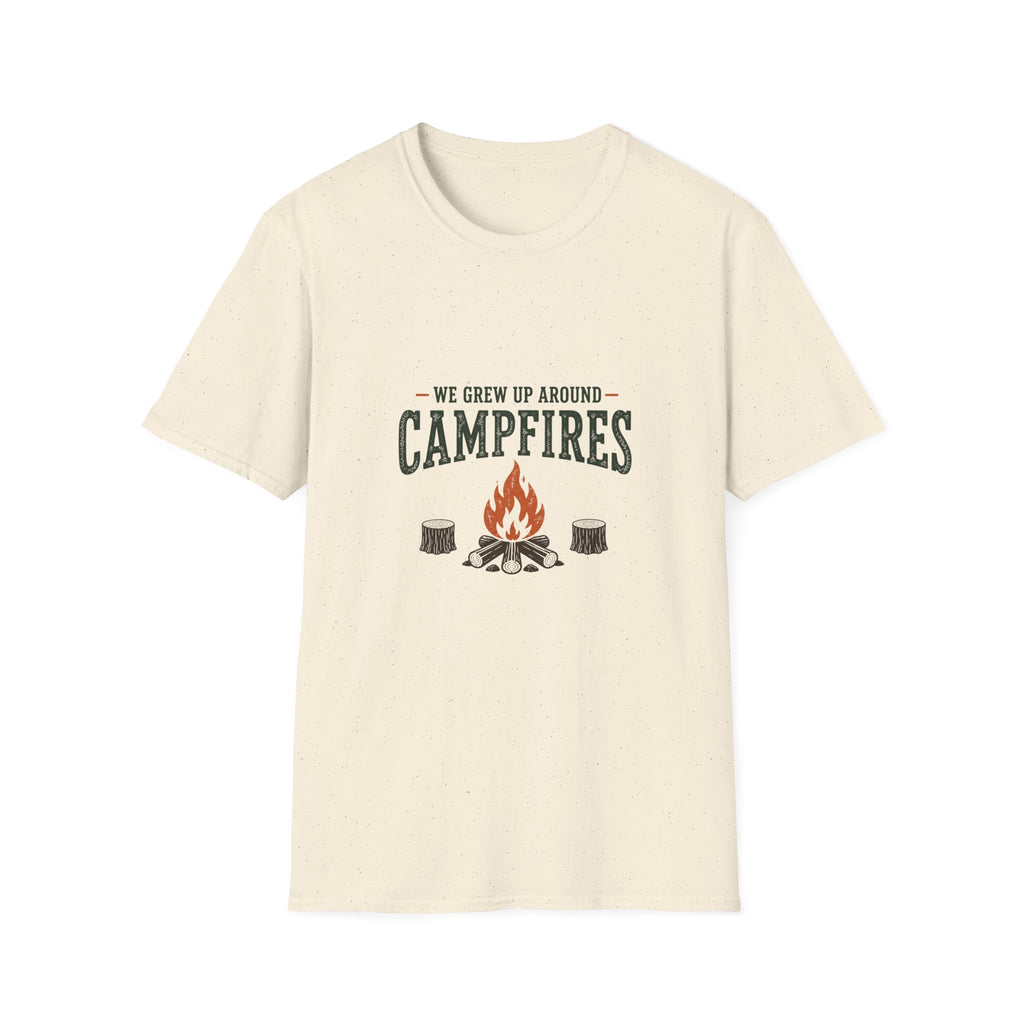 We Grew Up Around Campfires T-Shirt