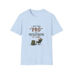 I Put the "PRO" in Procrastinating at Camp. T‑Shirt