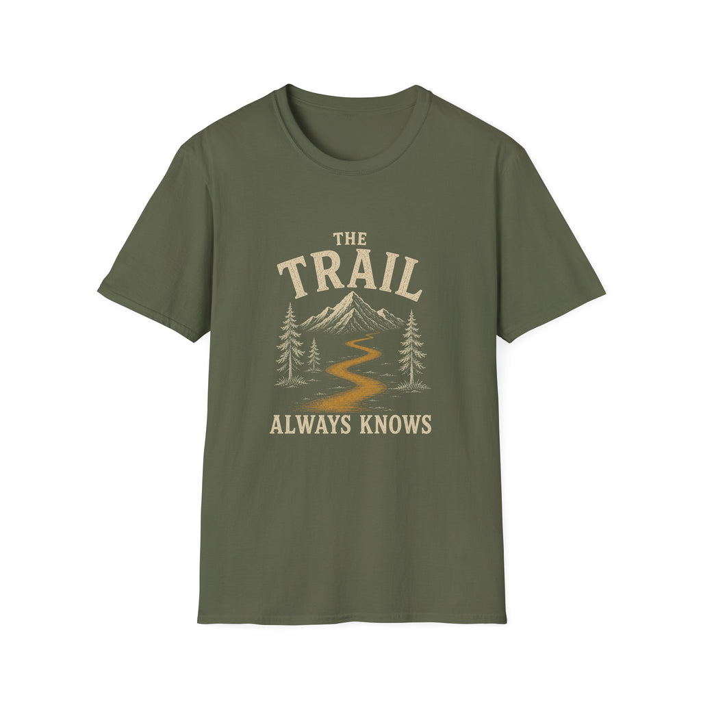 The Trail Always Knows. T‑Shirt