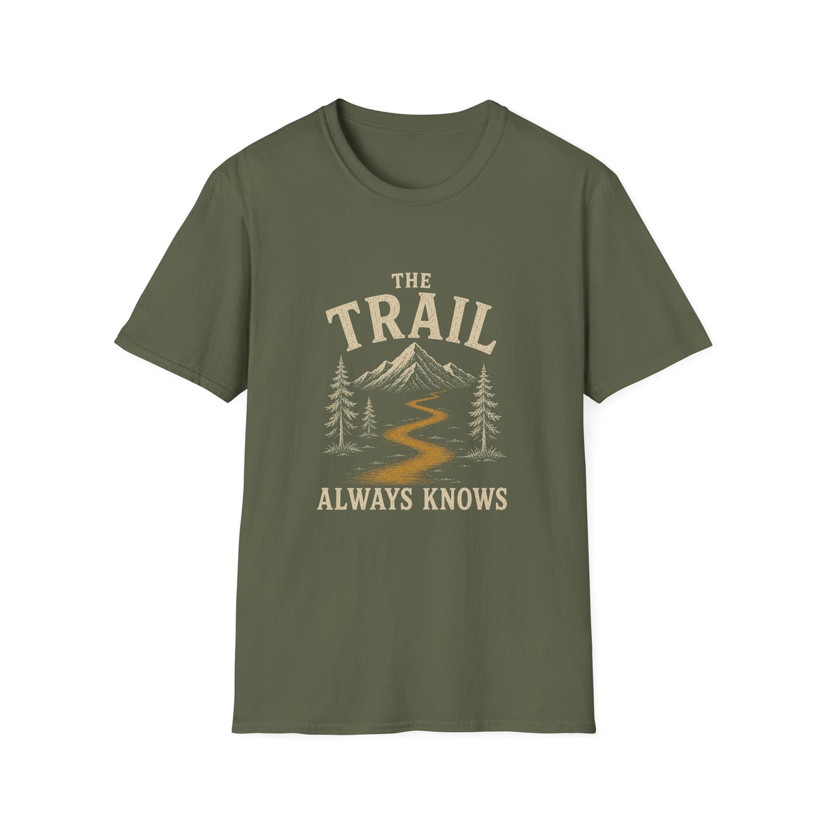 The Trail Always Knows. T‑Shirt