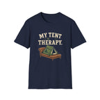 My Tent Is My Therapy. T‑Shirt