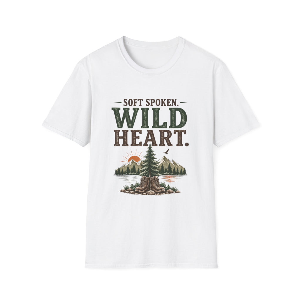 Soft Spoken. Wild Heart. T‑Shirt