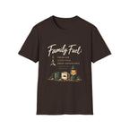Family Fuel: Fresh Air. Good Food. Great Adventures. Repeat. T-Shirt