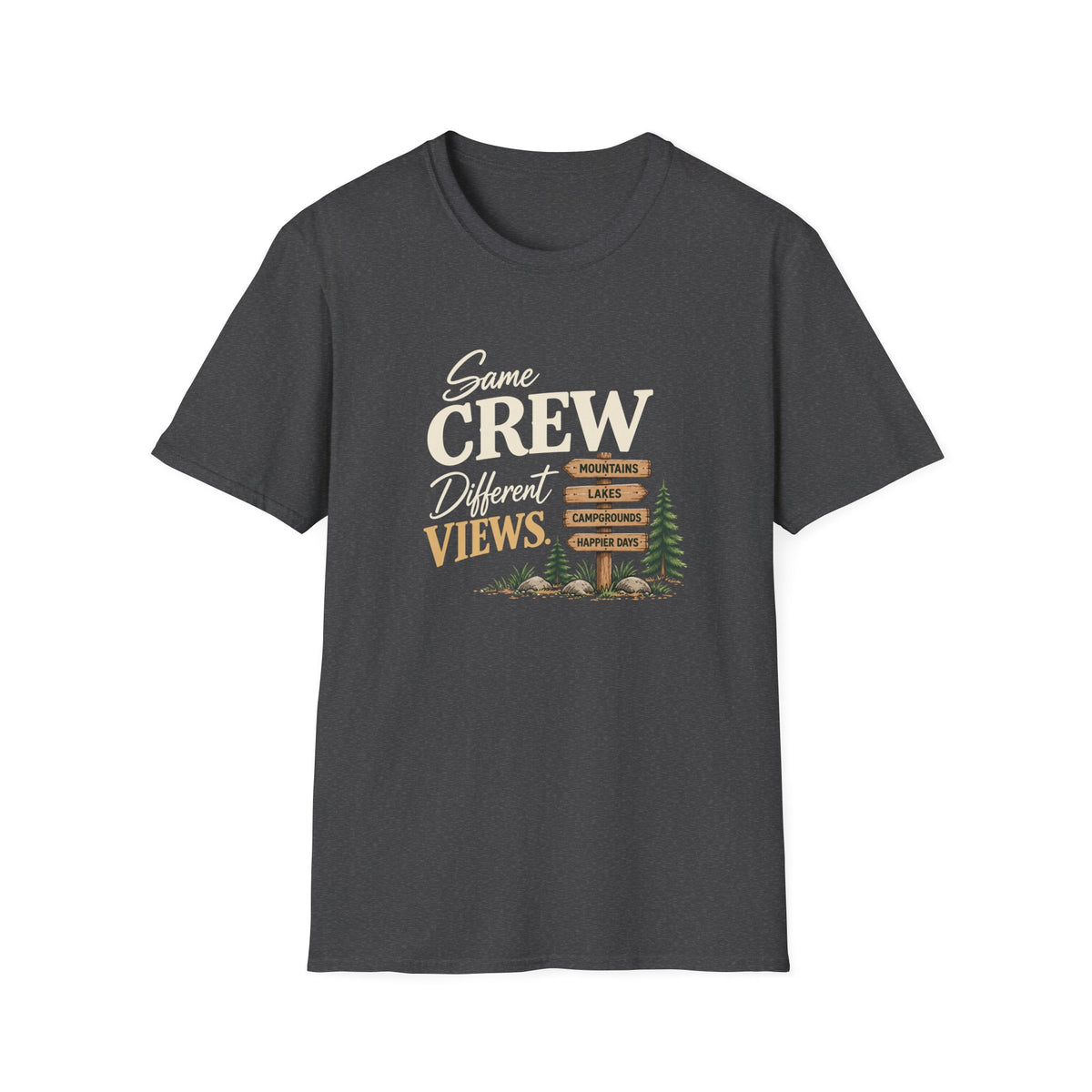 Same Crew. Different Views. T-Shirt