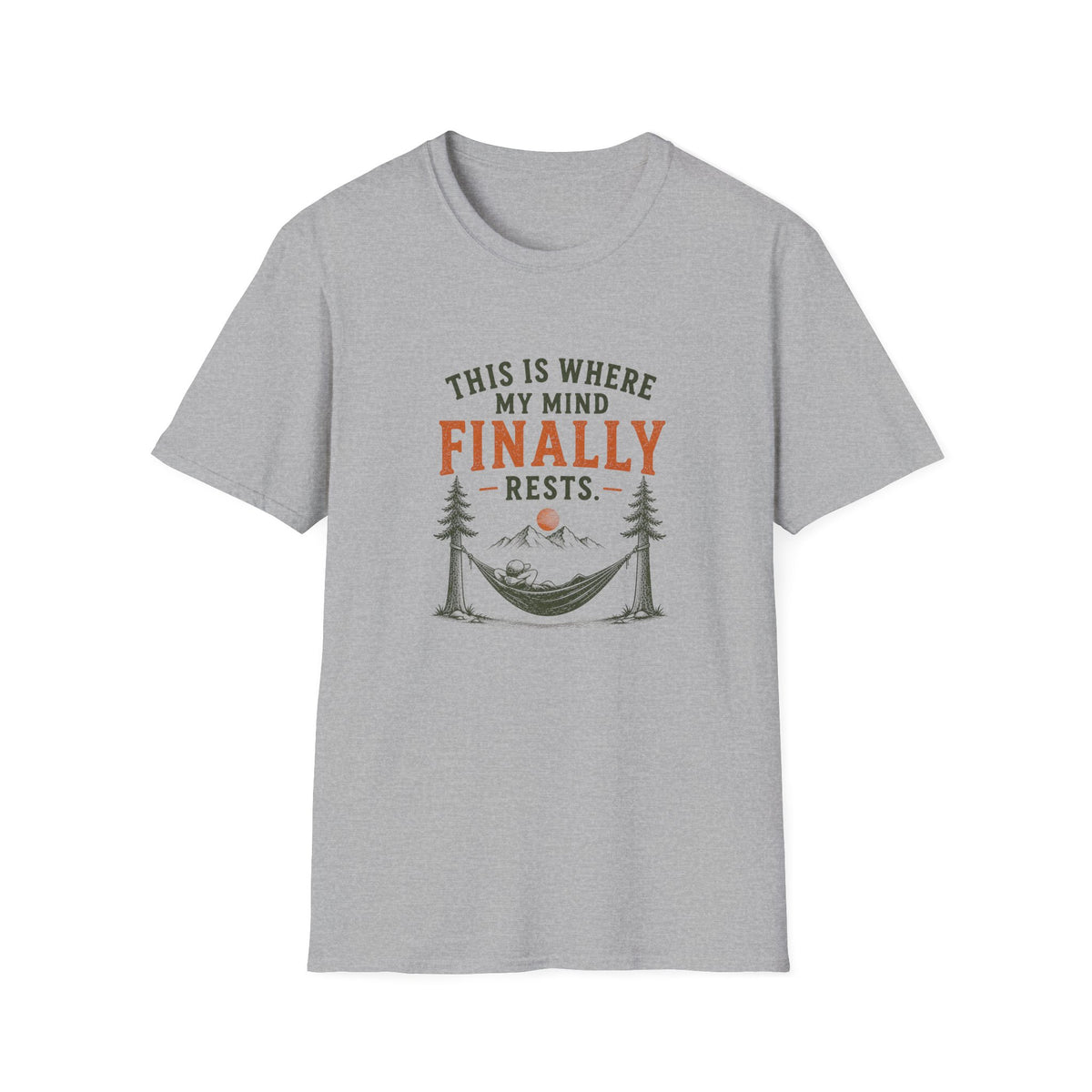 This Is Where My Mind Finally Rests. T‑Shirt