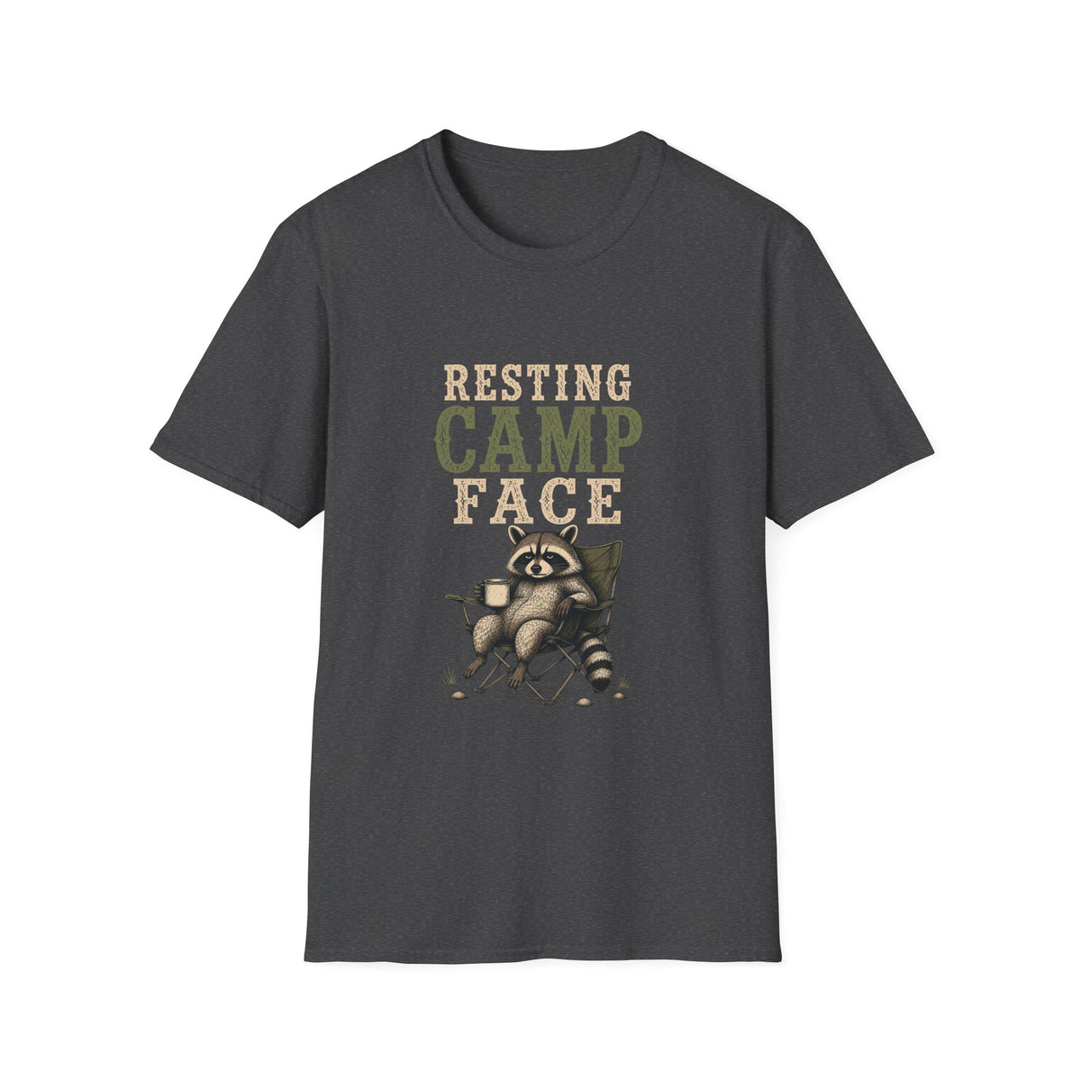 Resting Camp Face. T‑Shirt