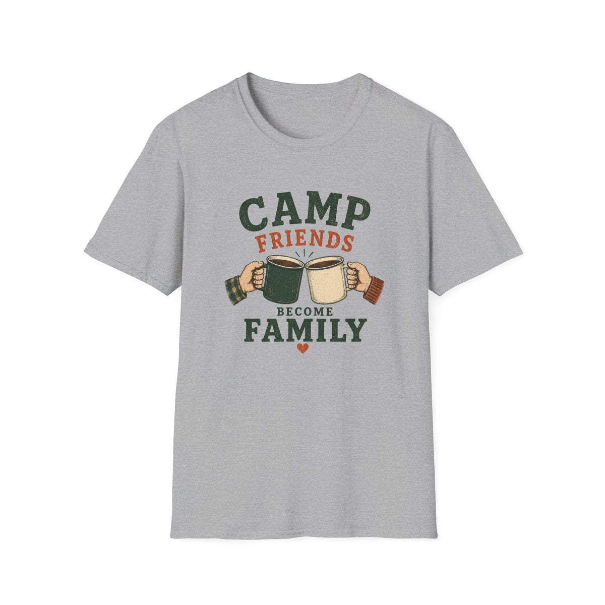 Camp Friends Become Family T‑Shirt