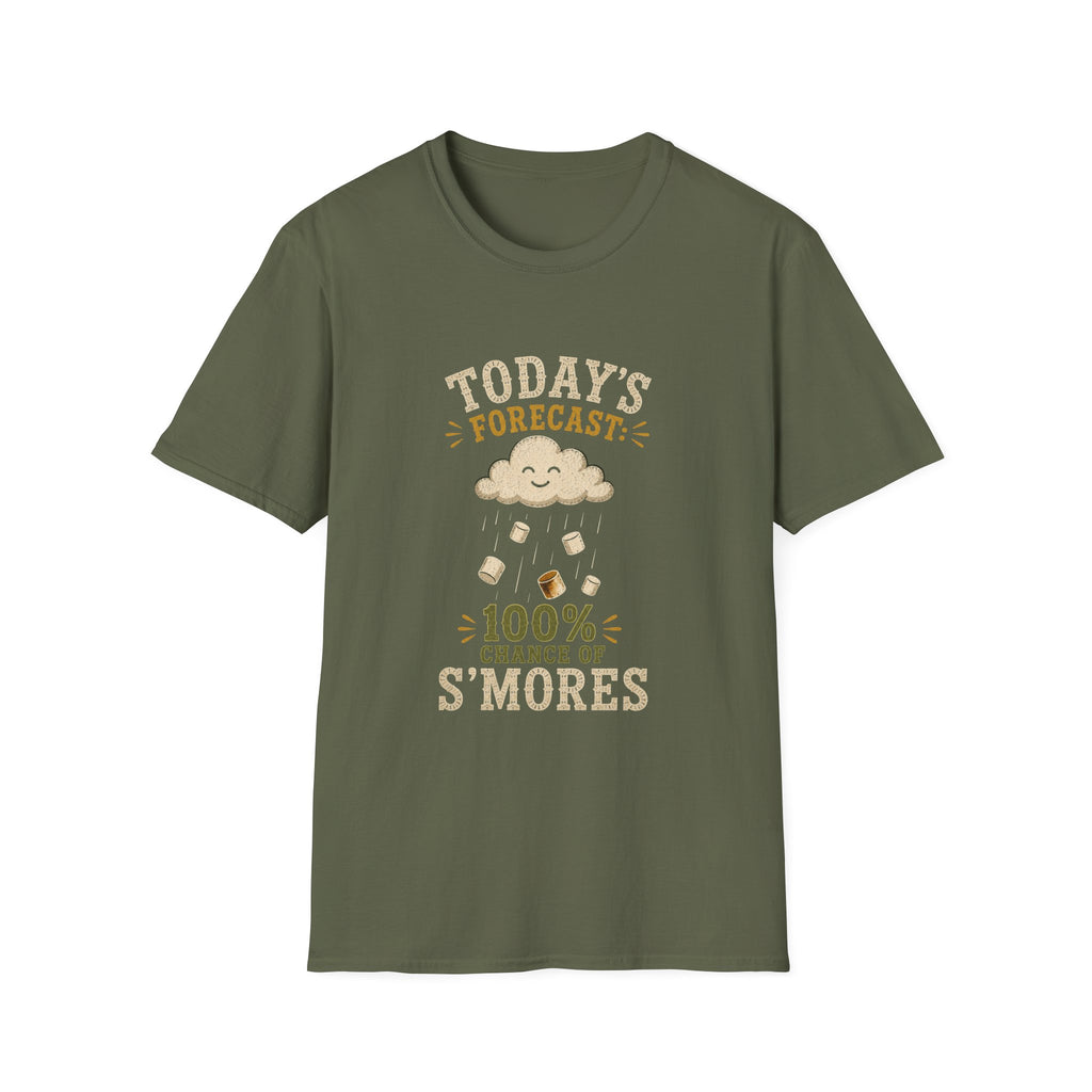 Today Forecast: 100% Chance of S'mores. T‑Shirt