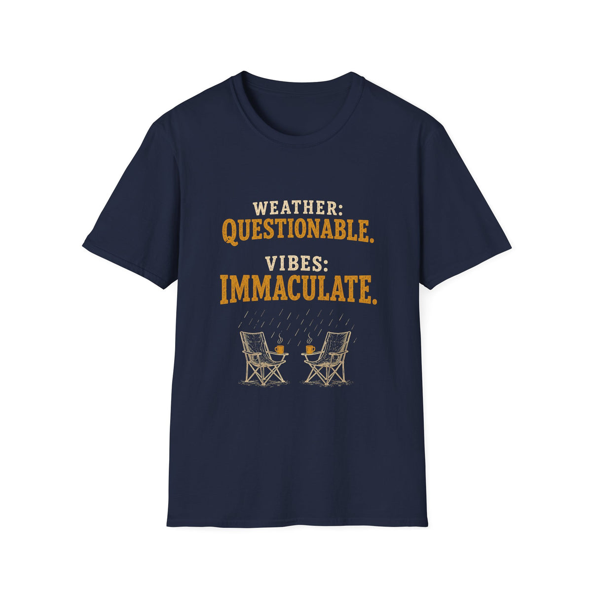 Weather: Questionable. Vibes: Immaculate. T‑Shirt