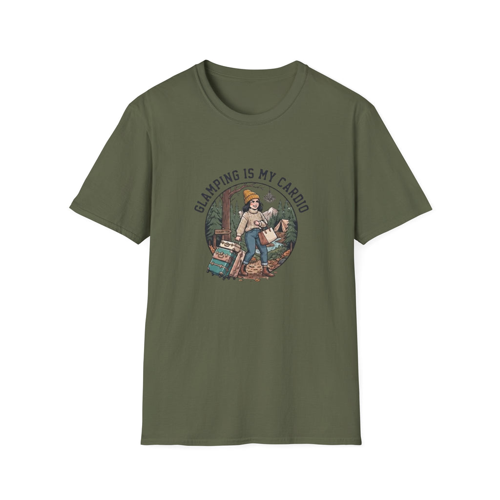 Glamping Is My Cardio T-Shirt