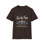 Family Trips. Make A Happier Us. T-Shirt