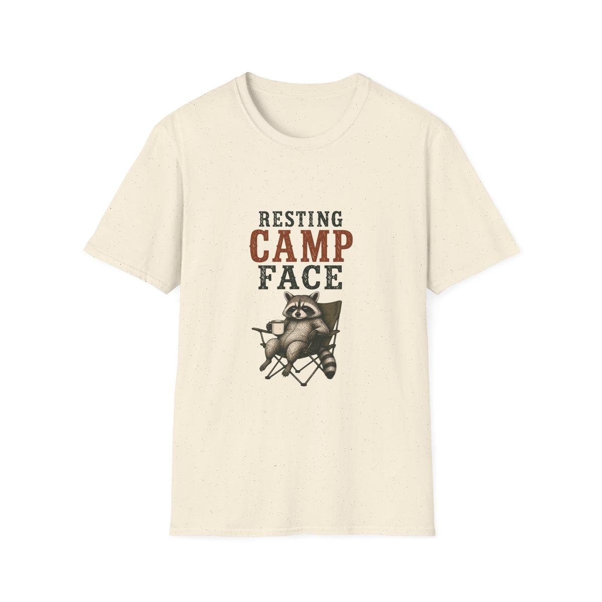 Resting Camp Face. T‑Shirt