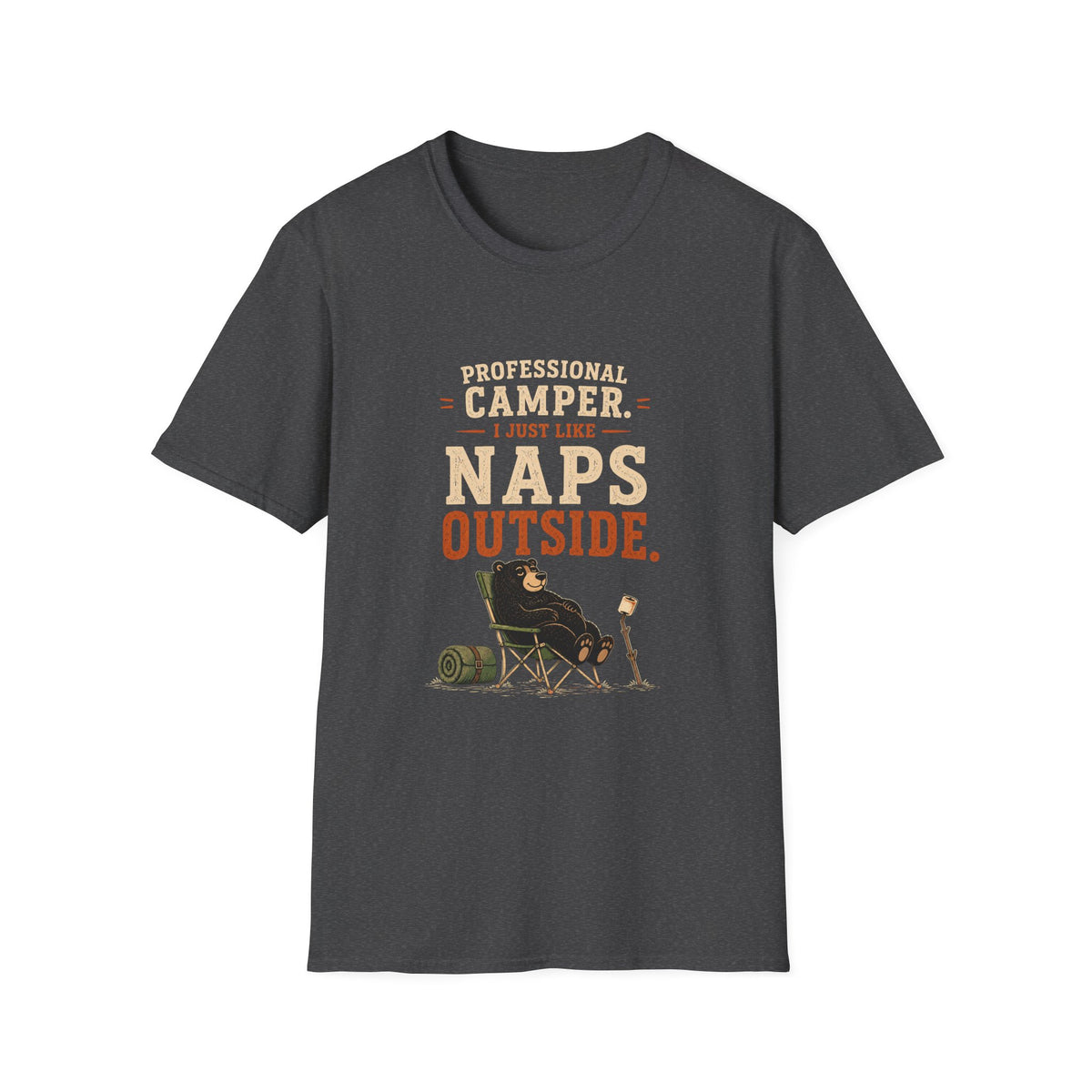 Professional Camper. I Just Like Naps Outside. T‑Shirt