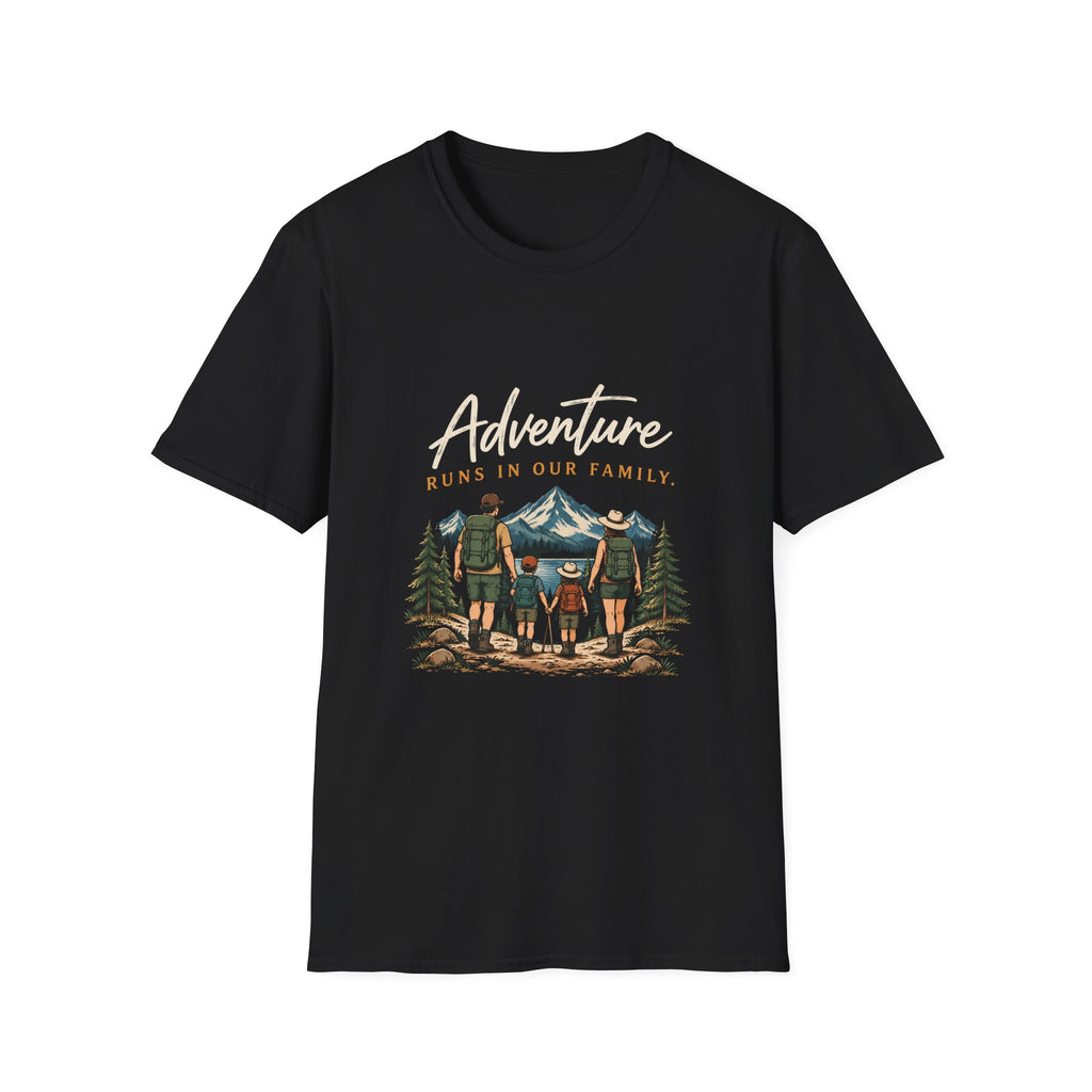 Adventure Runs In Our Family. T-Shirt