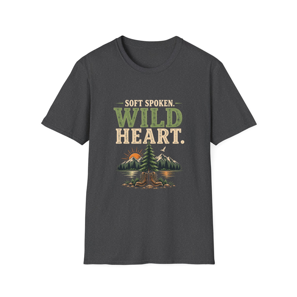 Soft Spoken. Wild Heart. T‑Shirt
