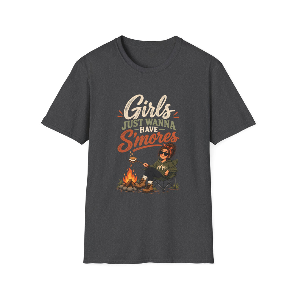 Girls Just Wanna Have S'mores. T-shirt