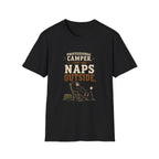 Professional Camper. I Just Like Naps Outside. T‑Shirt
