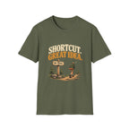 Shortcut. Great Idea. T-shirt