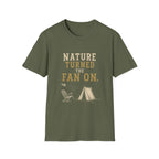 Nature Turned The Fan On. T‑Shirt