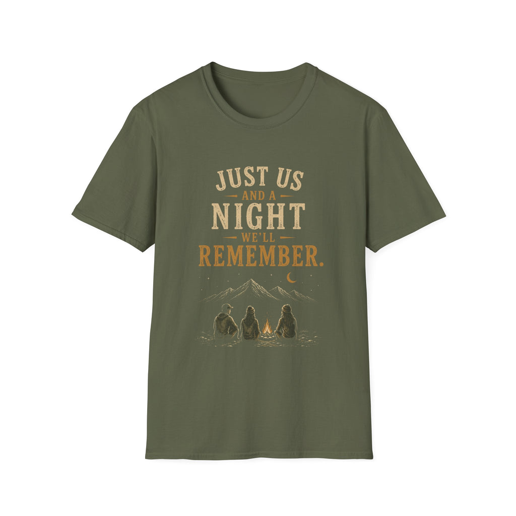 Just Us And A Night We'll Remember. T‑Shirt