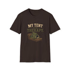 My Tent Is My Therapy. T‑Shirt