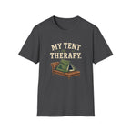 My Tent Is My Therapy. T‑Shirt