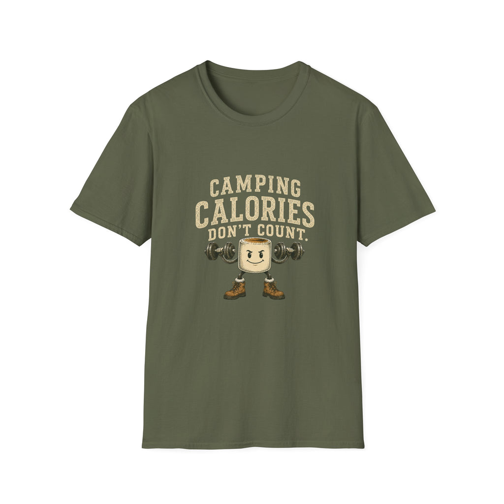 Camping Calories Don't Count. T‑Shirt