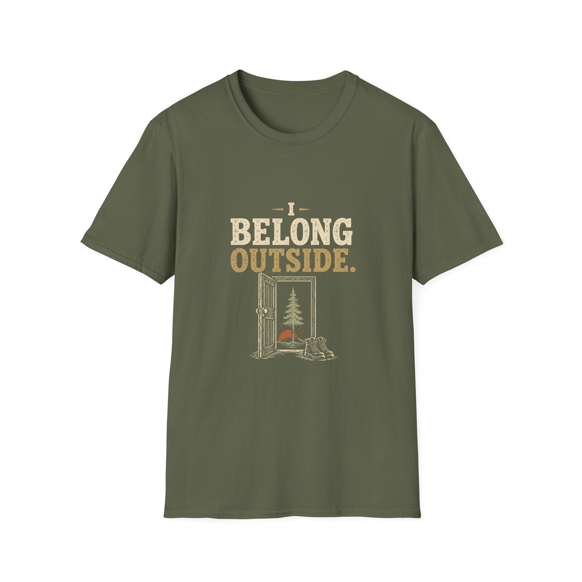 I Belong Outside. T-Shirt