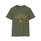 Home Is a Campfire. T‑Shirt