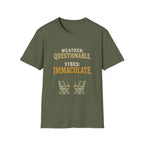 Weather: Questionable. Vibes: Immaculate. T‑Shirt