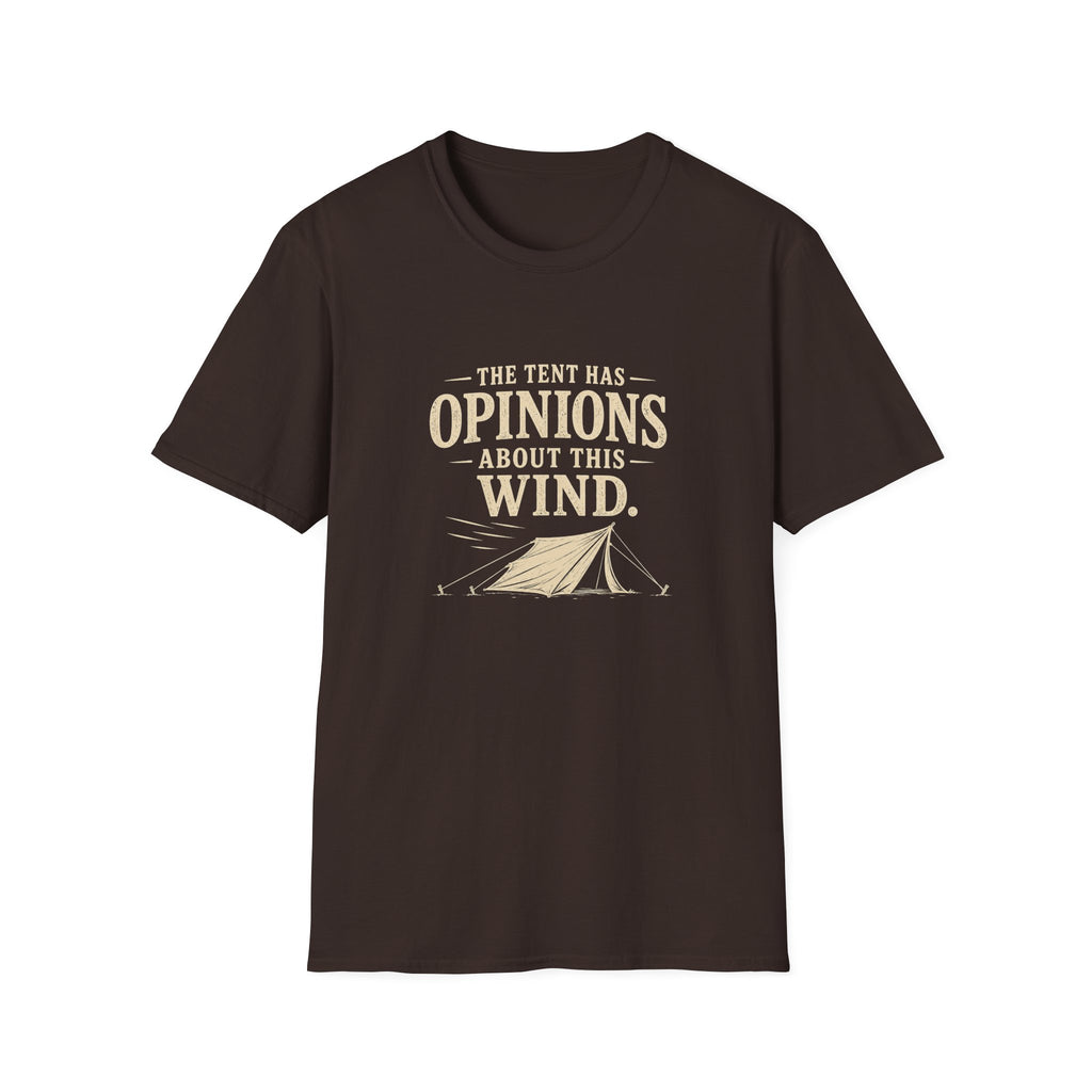 The Tent Has Opinions About This Wind. T‑Shirt