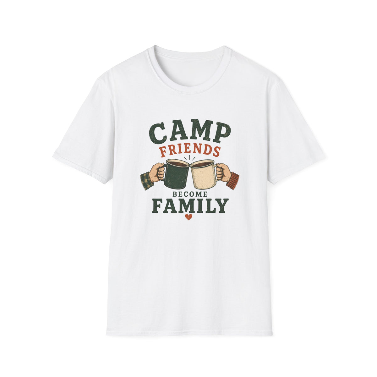 Camp Friends Become Family T‑Shirt