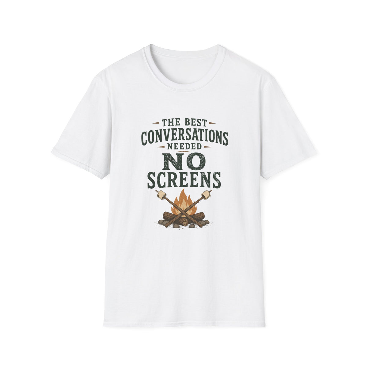 The Best Conversations Needed No Screens T-Shirt