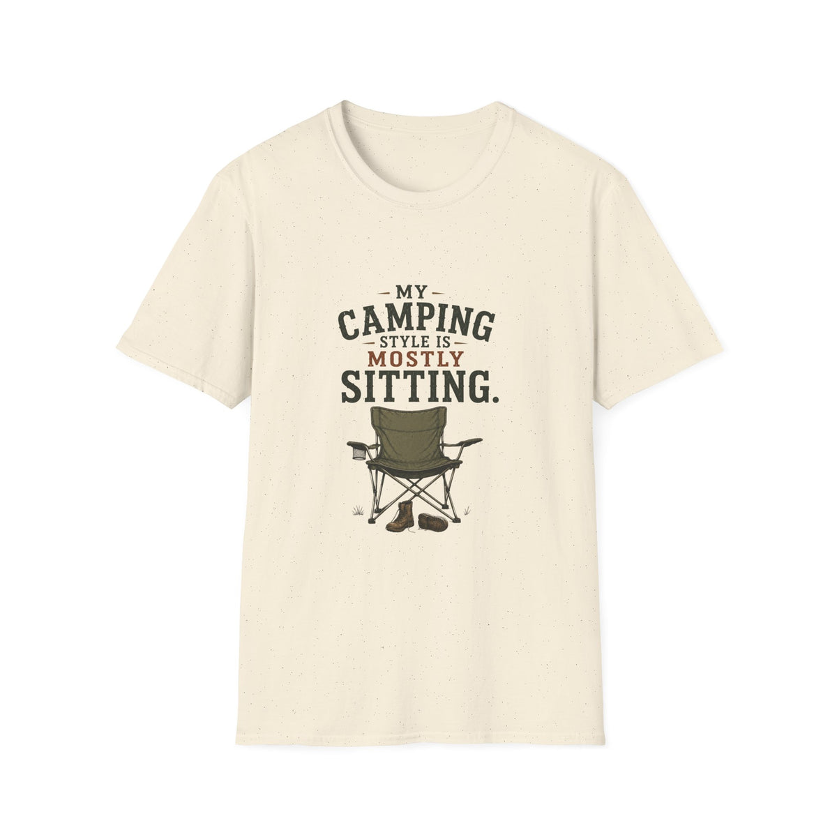 My Camping Style Is Mostly Sitting. T‑Shirt