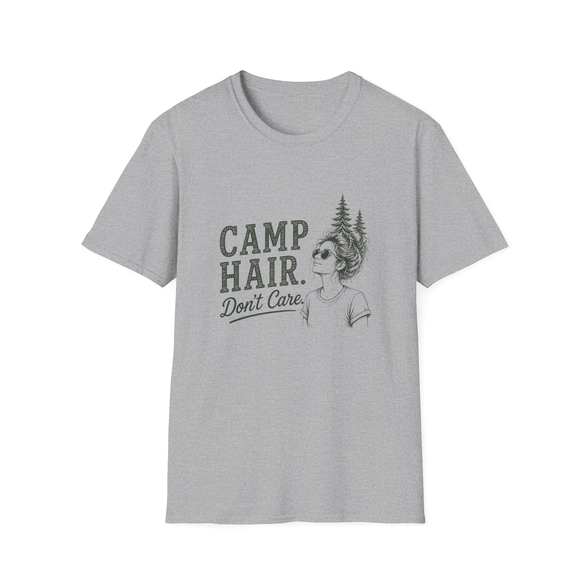 Camp Hair. Don't Care. T‑Shirt