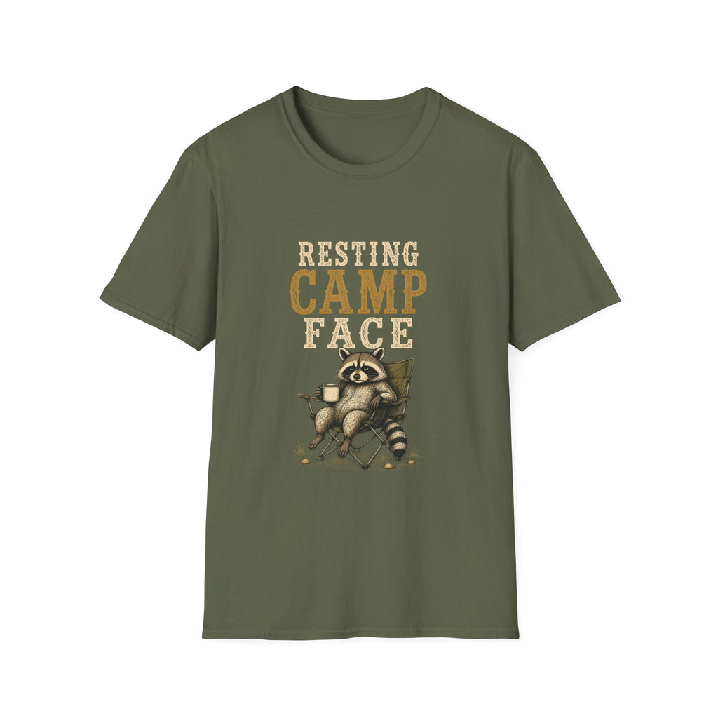 Resting Camp Face. T‑Shirt
