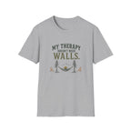My Therapy Doesn't Need Walls. T‑Shirt