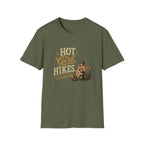 Hot Girl Hikes...Eventually. T‑Shirt