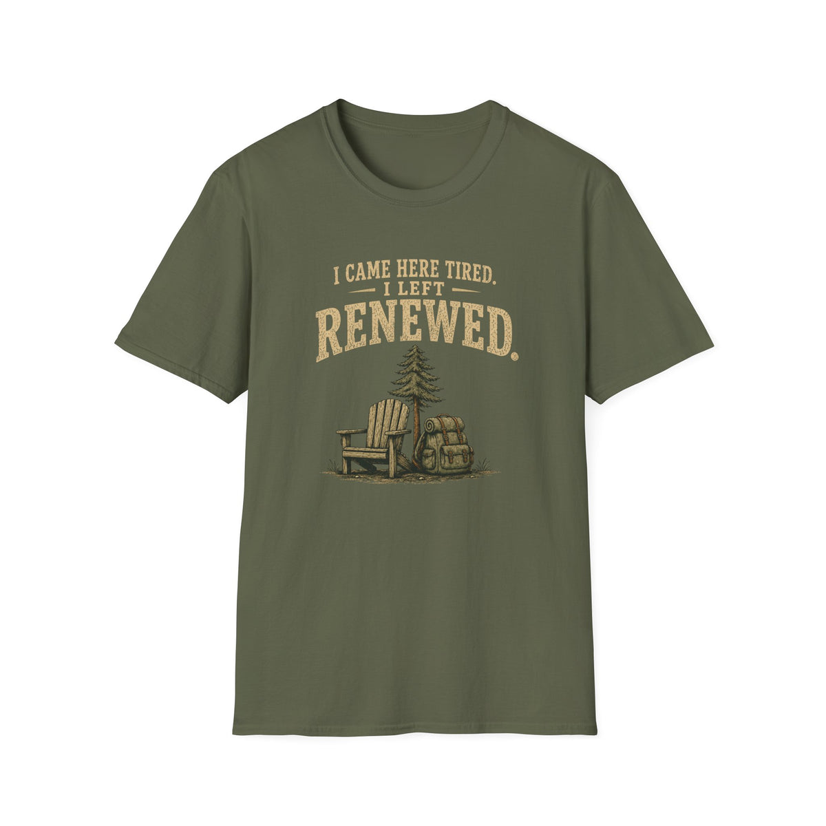 I Came Here Tired. I Left Renewed. T-Shirt