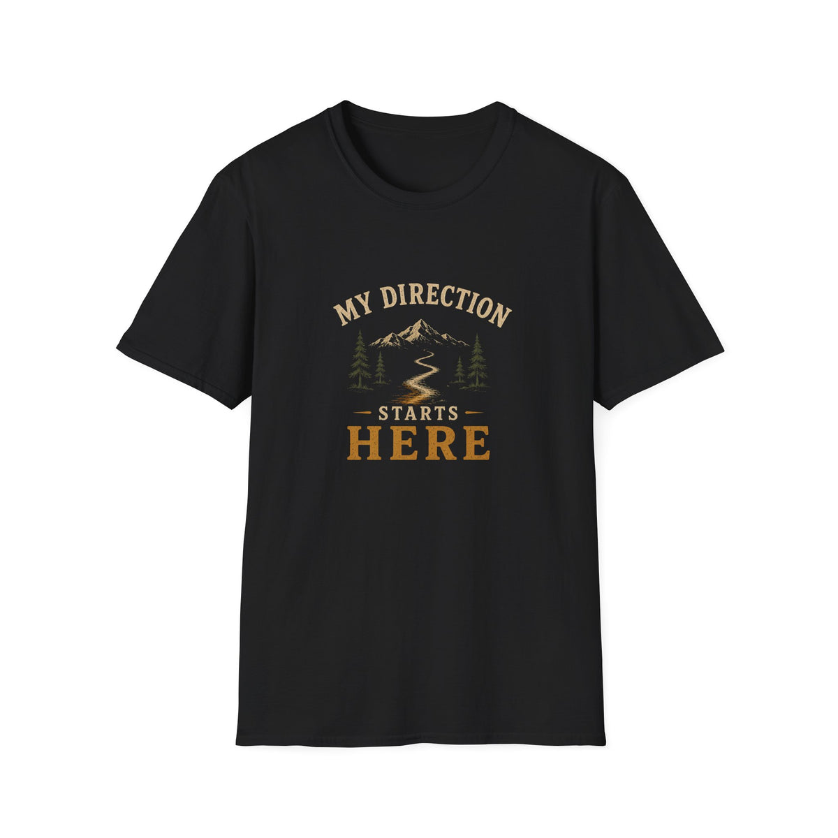 My Direction Starts Here. T‑Shirt