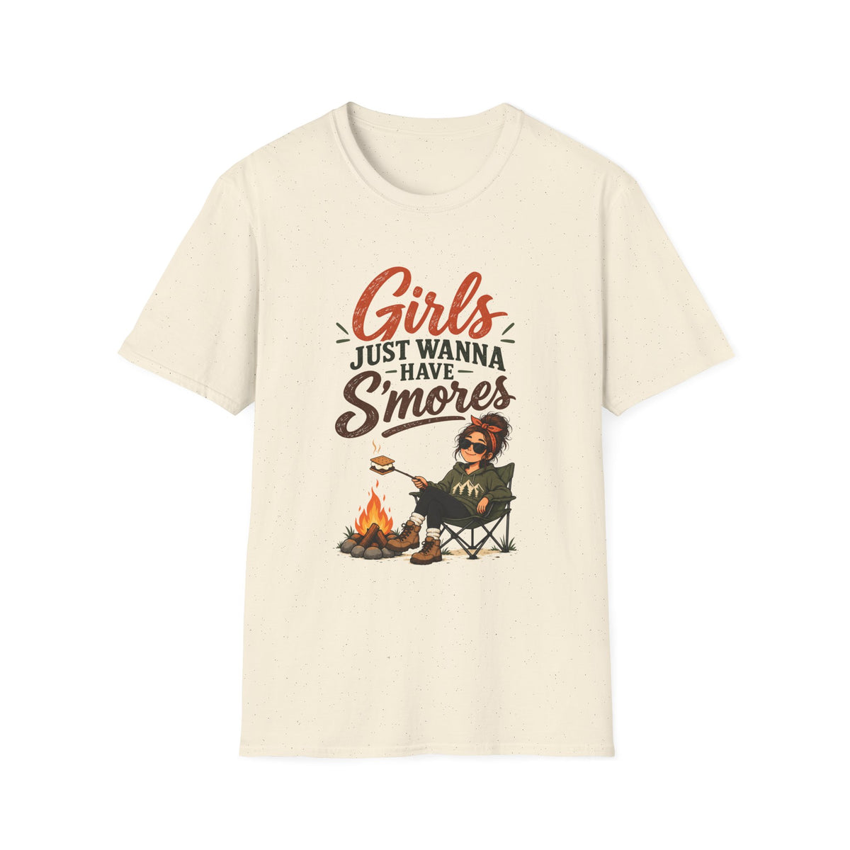 Girls Just Wanna Have S'mores. T-shirt