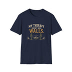 My Therapy Doesn't Need Walls. T‑Shirt