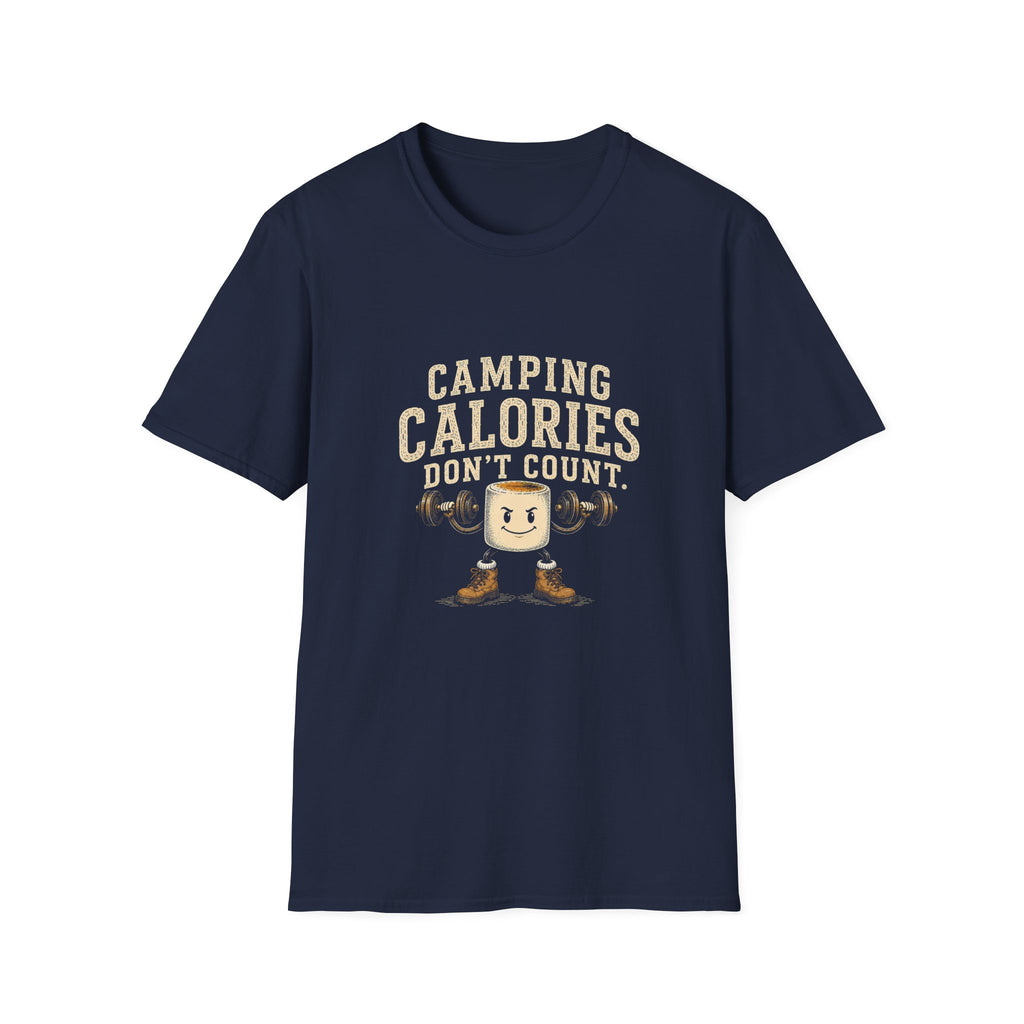 Camping Calories Don't Count. T‑Shirt